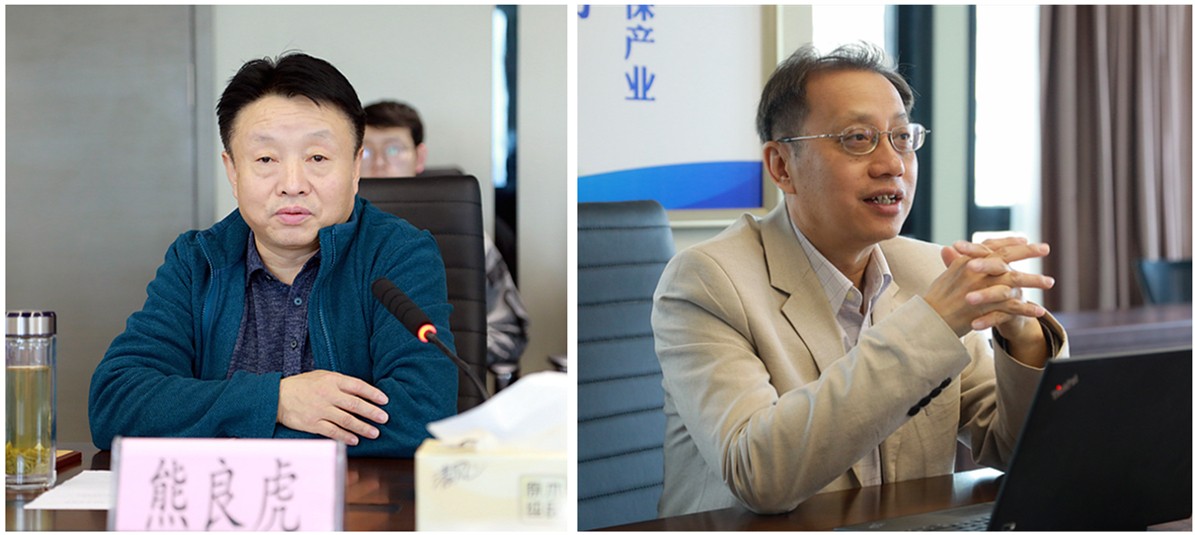熊良虎会见加拿大工程院院士、圣清沙巴(中国)体育有限公司官网股份公司肖惠宁院士工作站掌管人肖惠宁 熊良虎会见加拿大工程院院士、圣清沙巴(中国)体育有限公司官网股份公司肖惠宁院士工作站掌管人肖惠宁