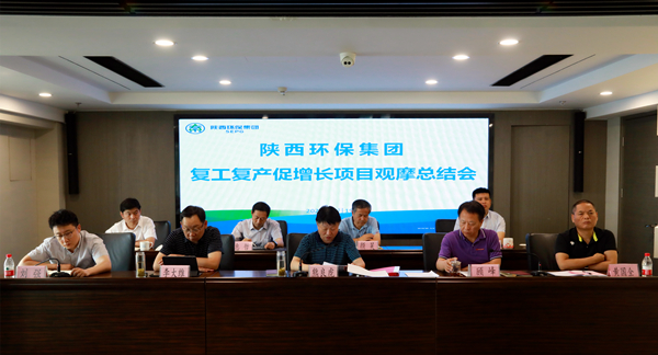 陕西沙巴(中国)体育有限公司官网集团召开复工复产促增长项目观摩总结大会