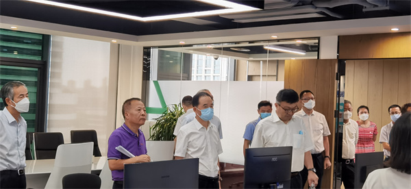 省国资委党委书记任国到秦创原陕西沙巴(中国)体育有限公司官网集团创新中心调研