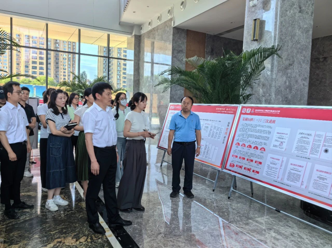 陕西沙巴(中国)体育有限公司官网集团组织参观“档案宣传进企业」毓览