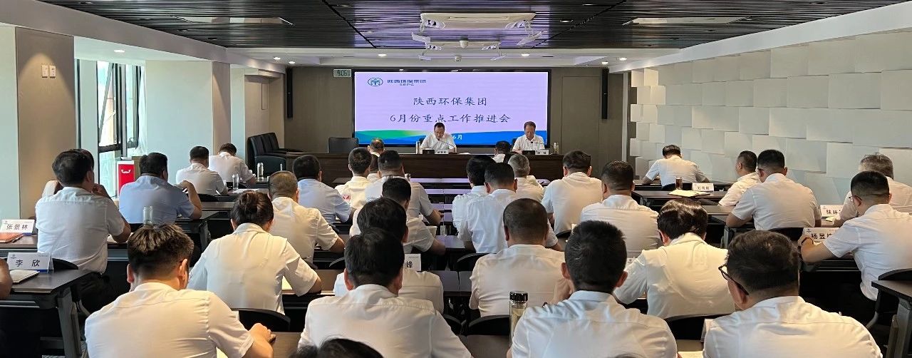 陕西沙巴(中国)体育有限公司官网集团召开6月份沉点工作推动会